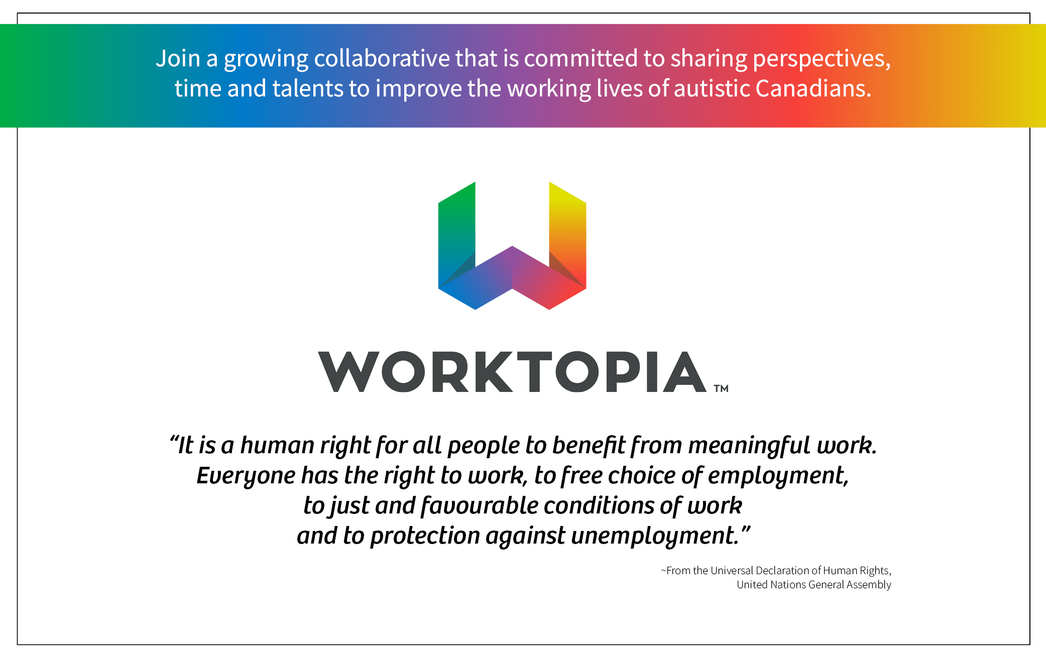Worktopia, national employment network,