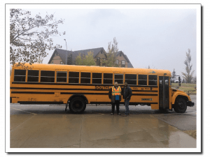 Jonathan's bus, Jonathan and Cedric, Launch + Skills