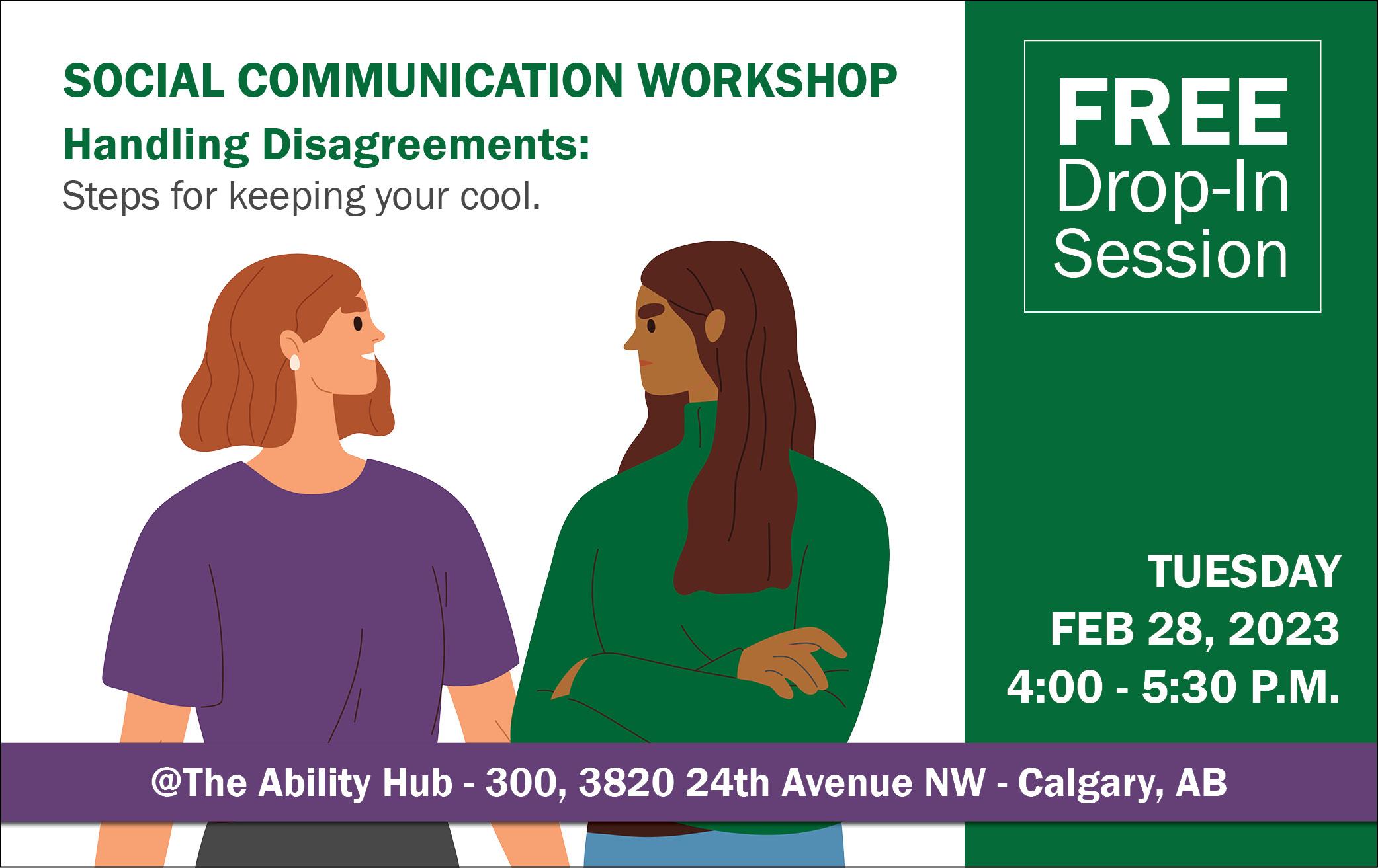 communication workshop, social communication, handling disagreements