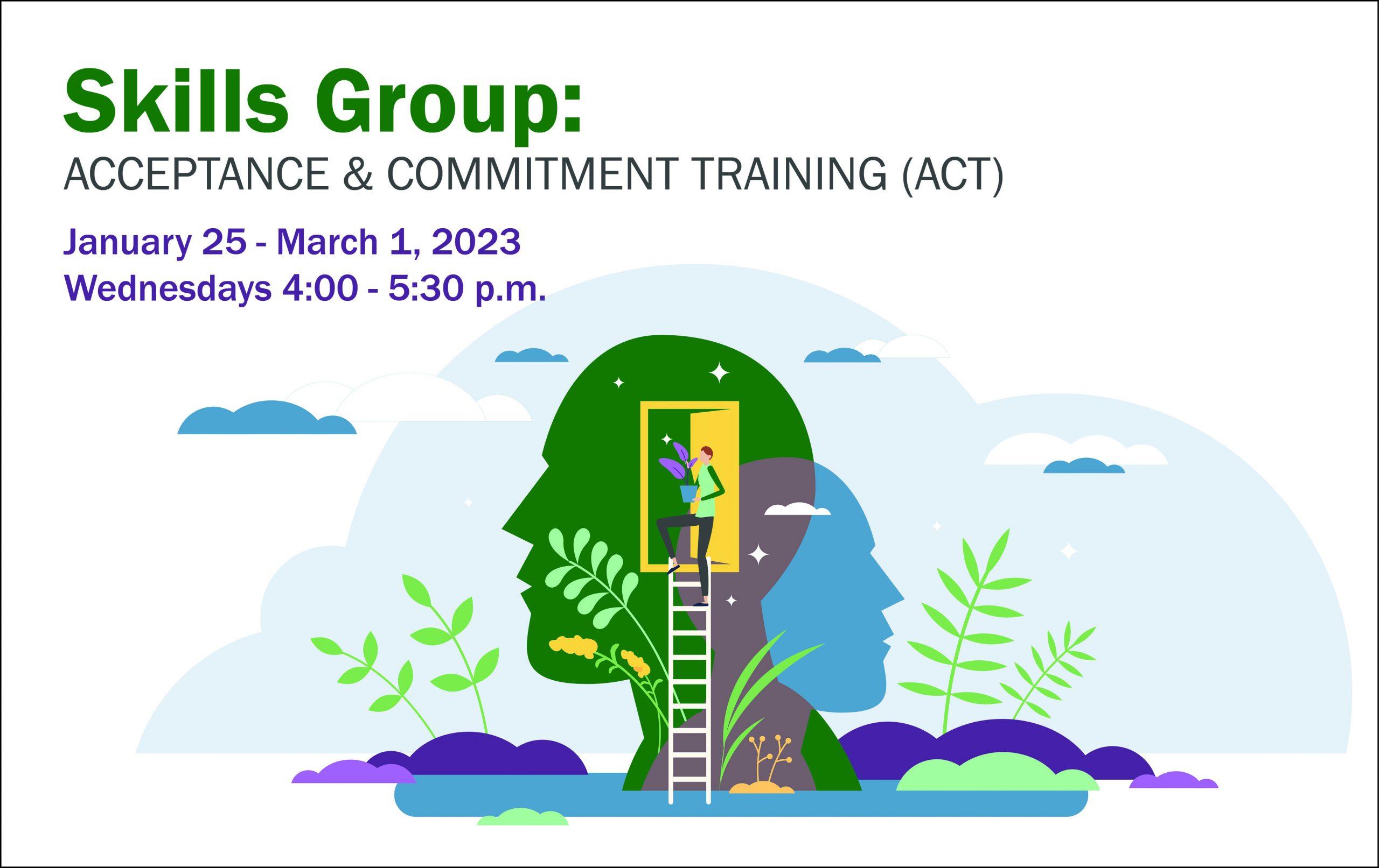 Skills Group, ACT, Acceptance and Commitment training