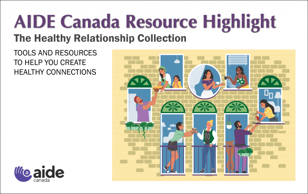aide canada, resource highlight, healthy relationships, collection
