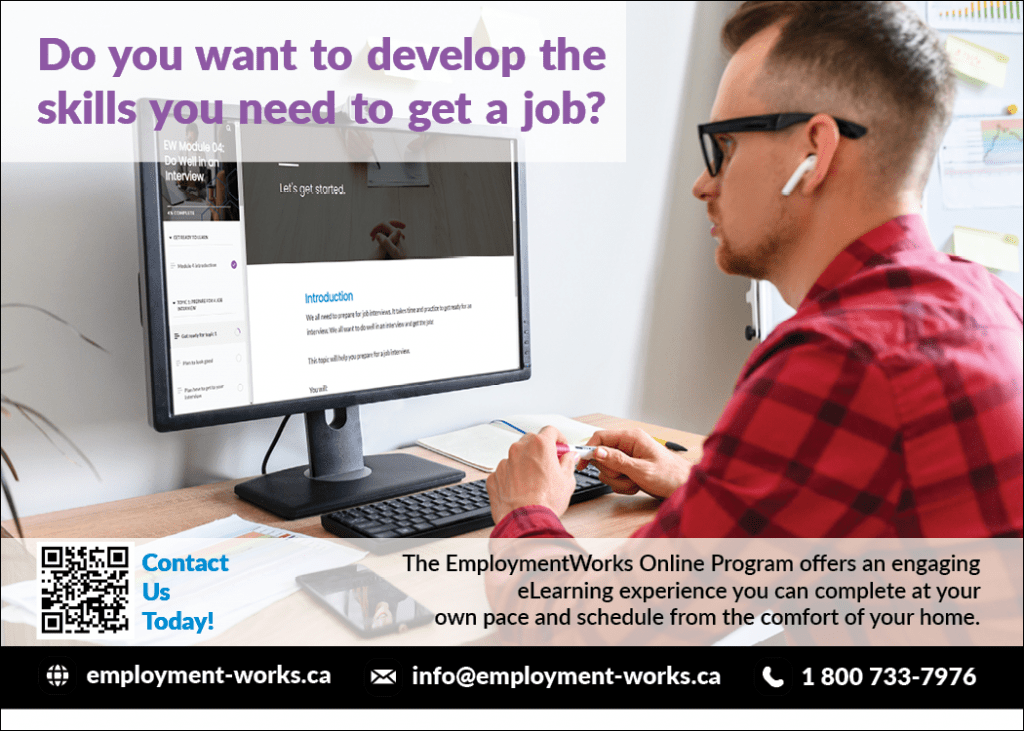 EmploymetnWorks Online, Self paced eLearning, job training
