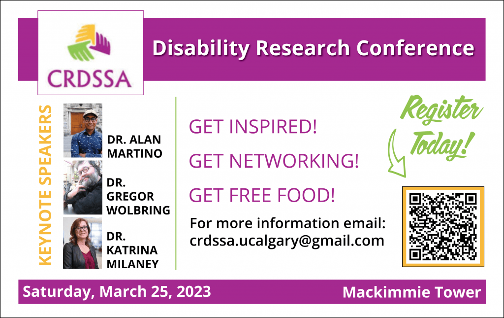 CRDSSA Disability Reserach Conference