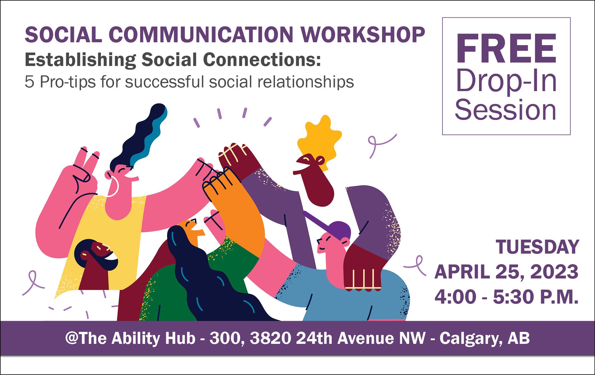 social communication workshop, 5 pro tips for making friends