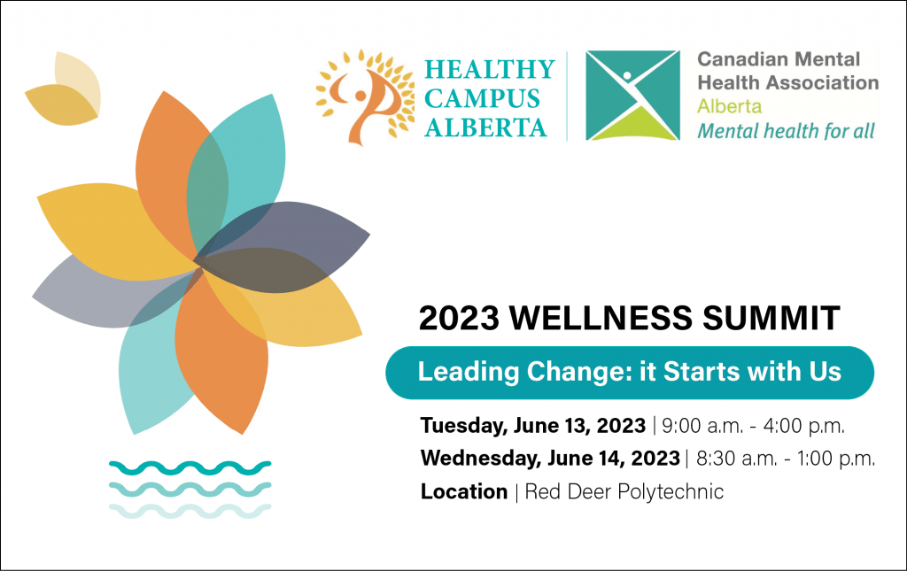 Healthy Campus Alberta, Canadian Mental Health Association, Wellness summit 2023