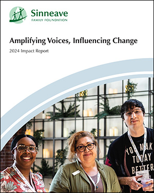 Cover image of The Sinneave Family Foundation 2024 Impact Report.